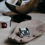 Floppy Disk enamel pin