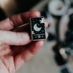 MP3 player enamel pin